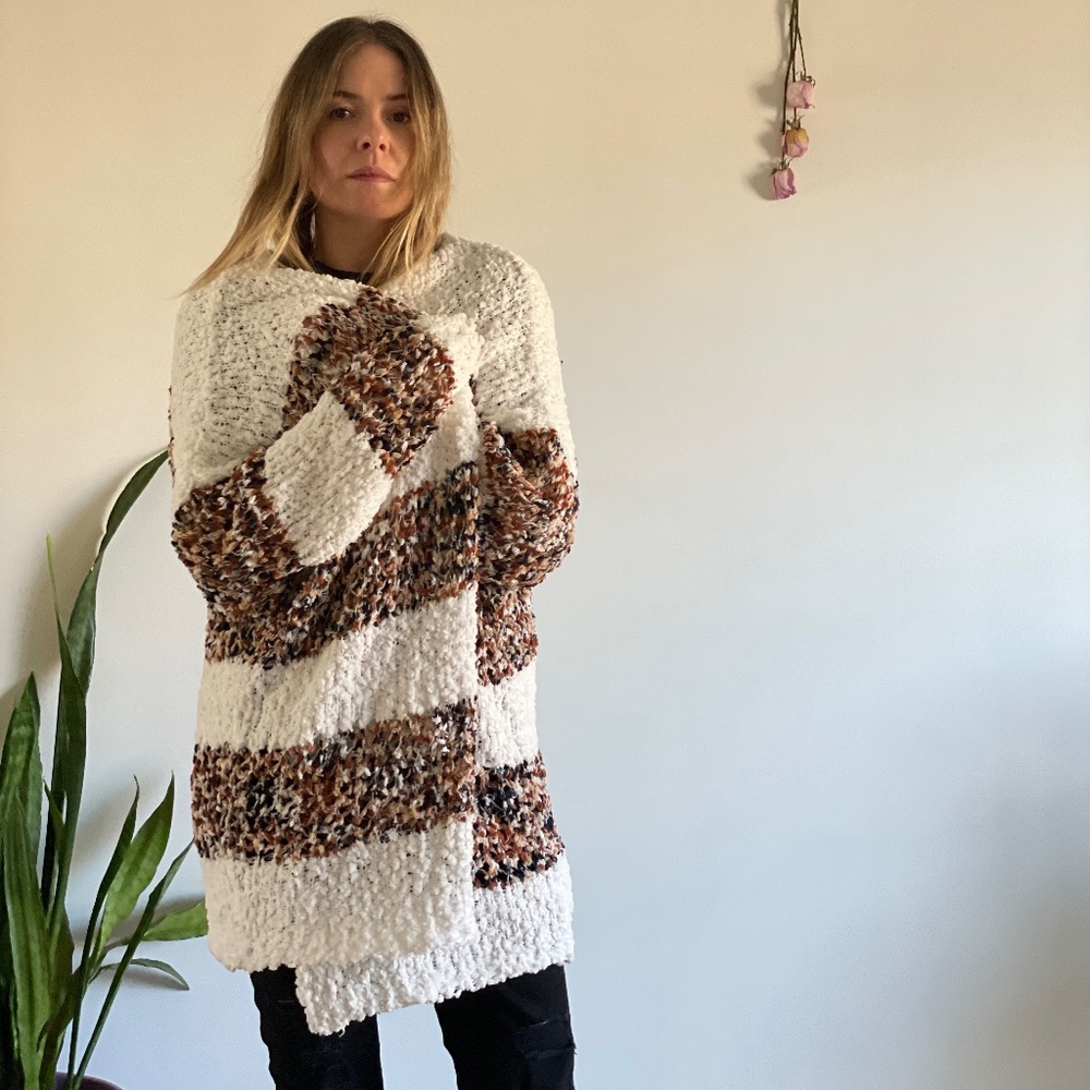 **NWT** Striped Cardigan